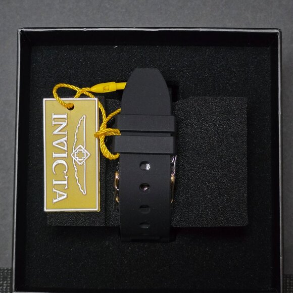 Invicta Aviator Nomad Men's Watch - 45mm, Black (38404) - Black and Gold - Picture 5 of 10